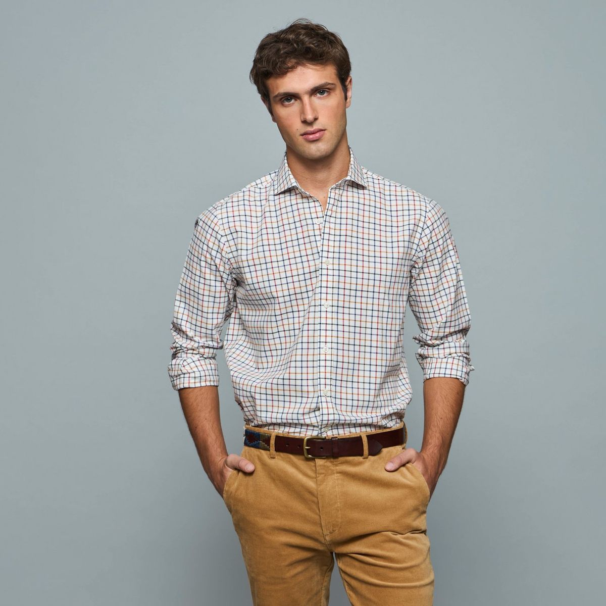 SAVILLE ROW - Camisa Manga Corta Algodón Hombre Saville Row