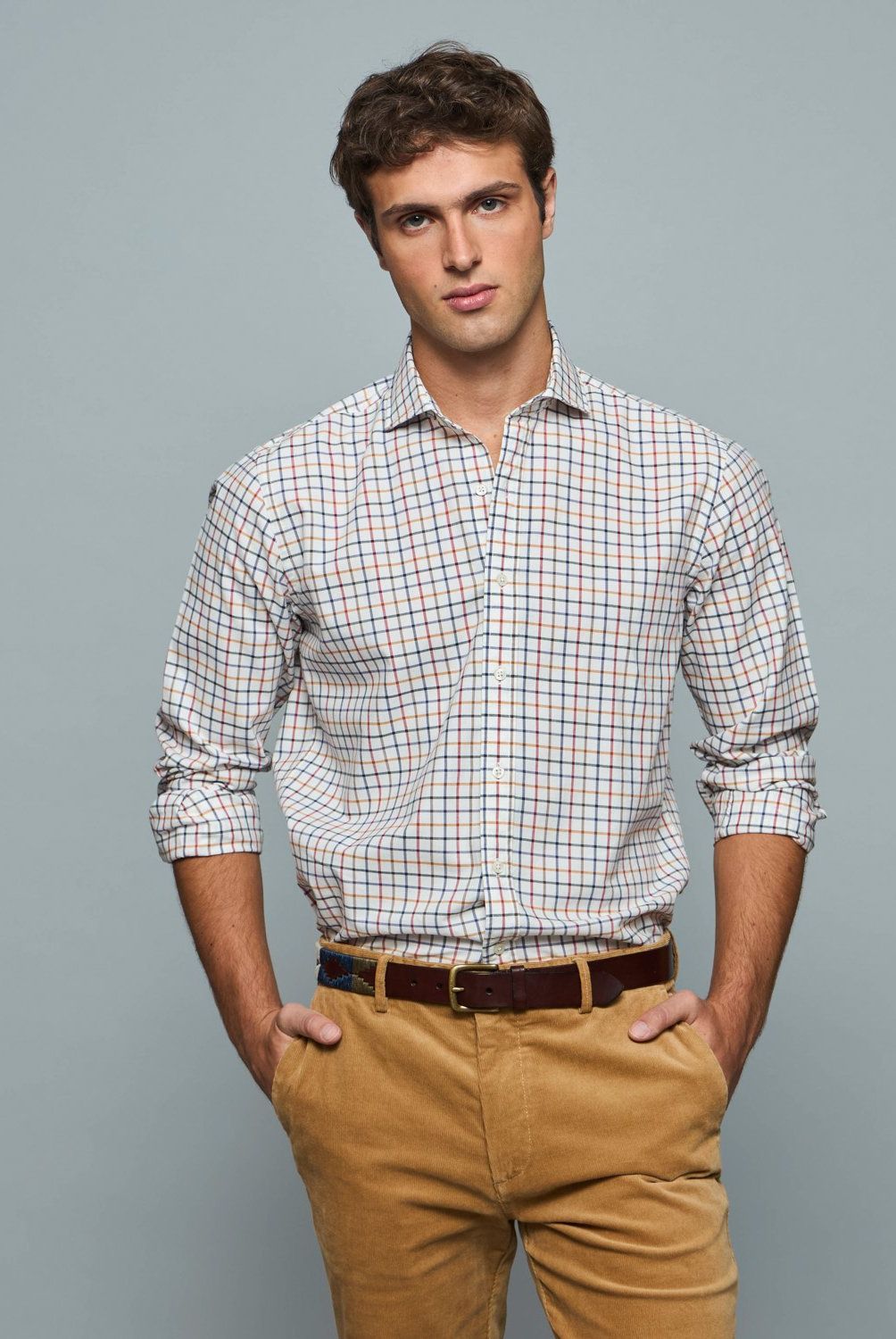 SAVILLE ROW - Camisa Manga Corta Algodón Hombre Saville Row
