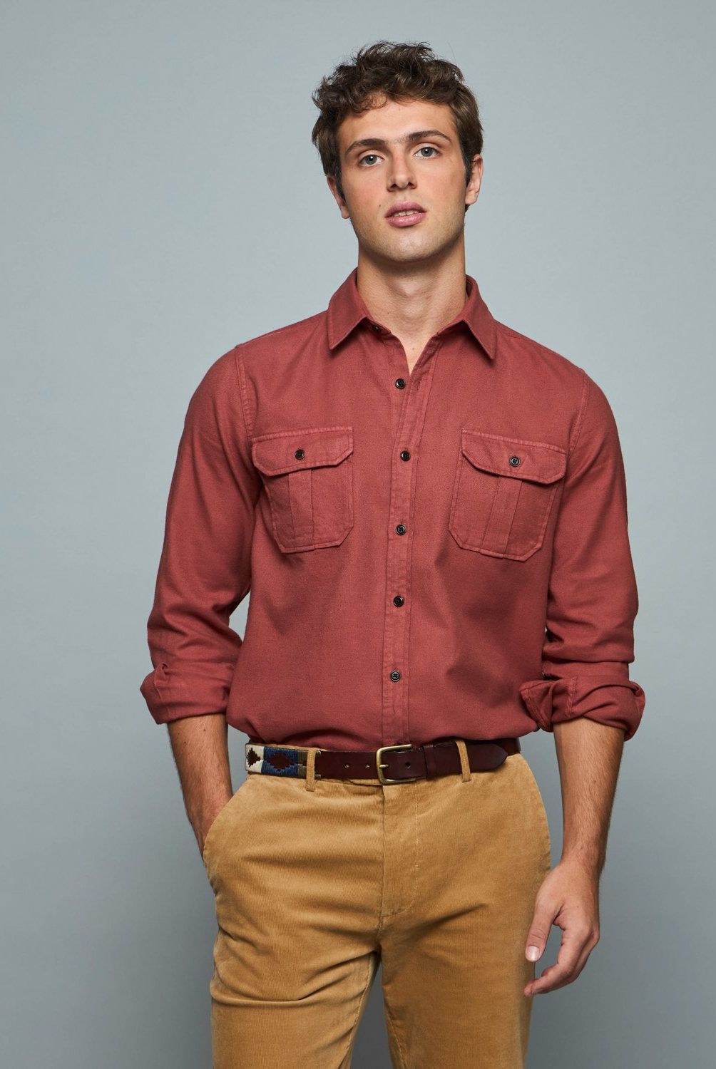 SAVILLE ROW - Camisa Manga Corta Algodón Hombre Saville Row