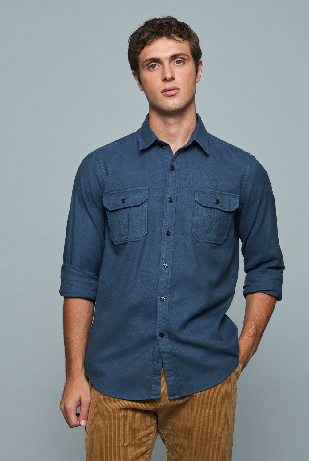 SAVILLE ROW - Camisa Manga Corta Algodón Hombre Saville Row