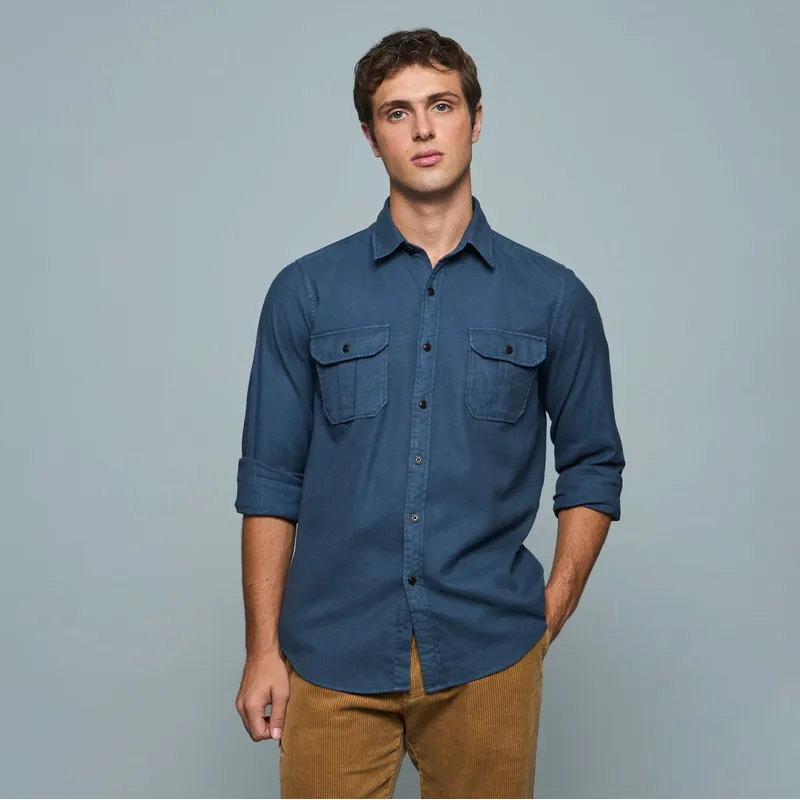 SAVILLE ROW - Camisa Manga Corta Algodón Hombre Saville Row