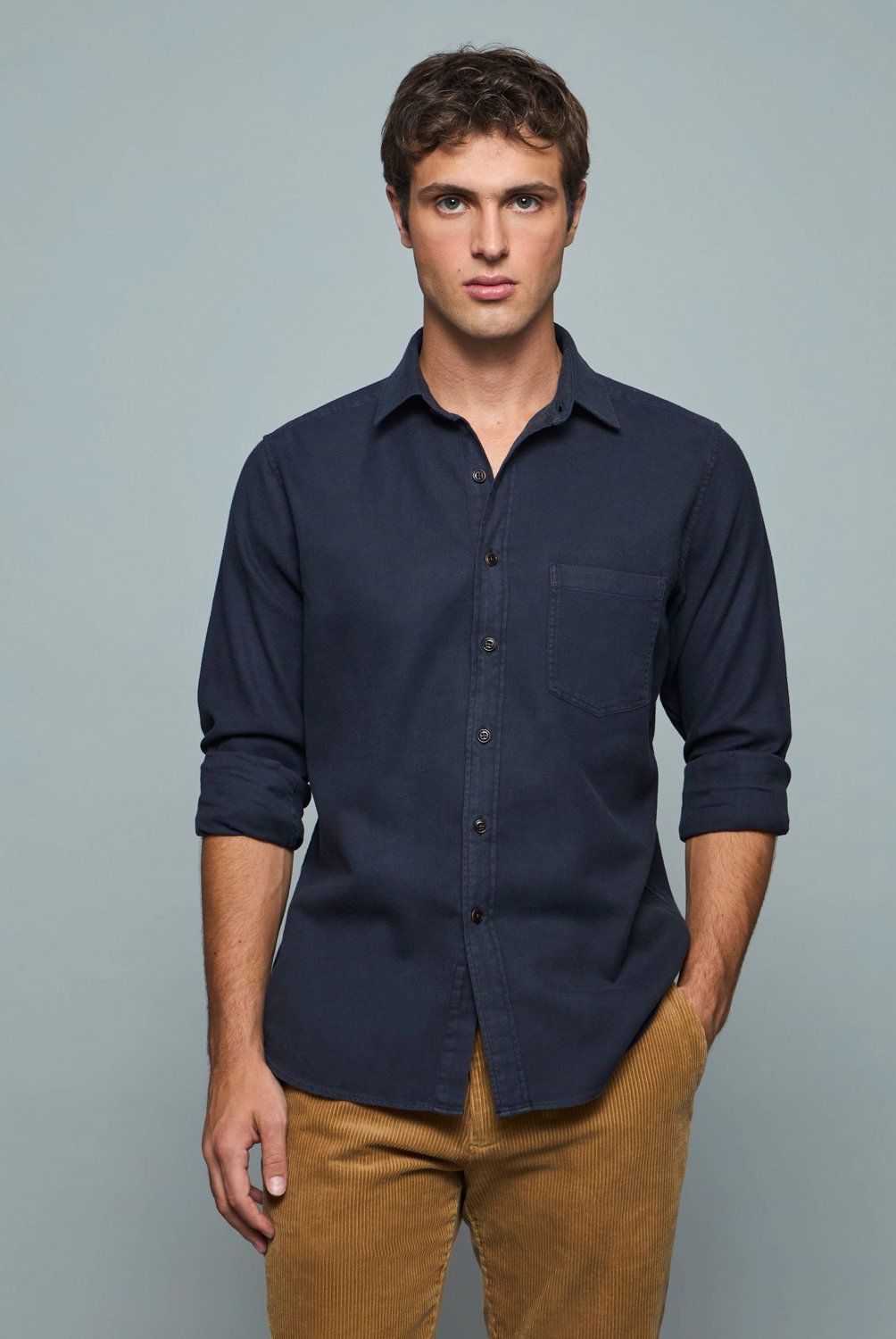 SAVILLE ROW - Camisa Manga Corta Algodón Hombre Saville Row