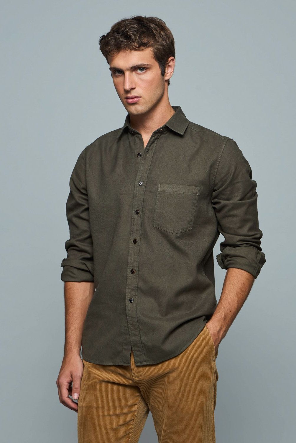 SAVILLE ROW - Camisa Manga Corta Algodón Hombre Saville Row