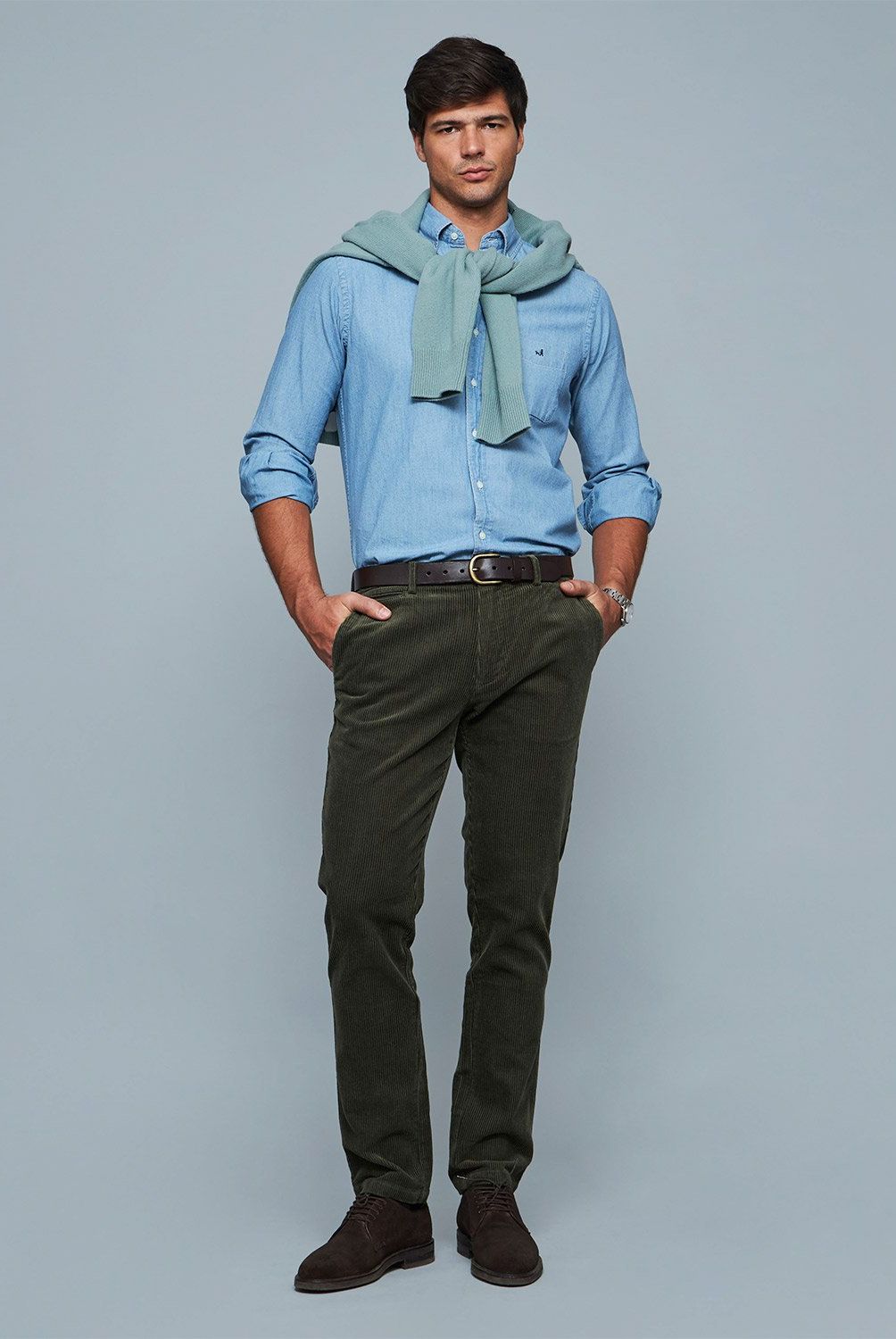 SAVILLE ROW - Pantalón De Cotelé Hombre Saville Row