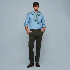 SAVILLE ROW - Pantalón Para Traje Formal Hombre