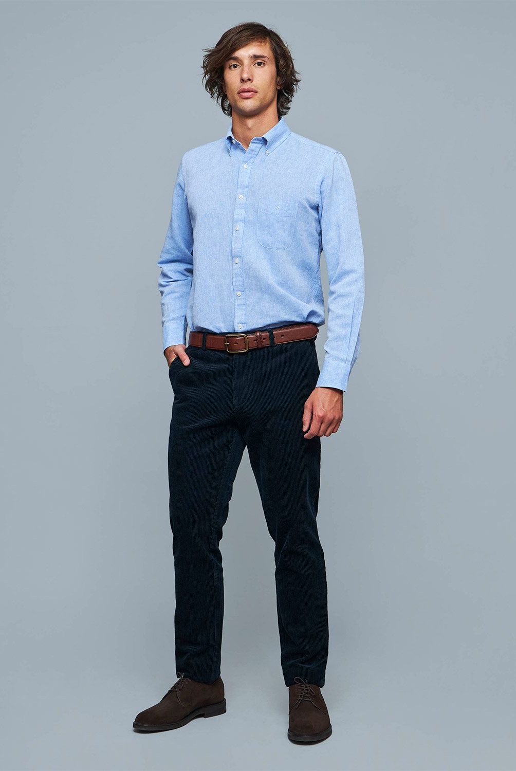SAVILLE ROW - Pantalón De Cotelé Hombre Saville Row