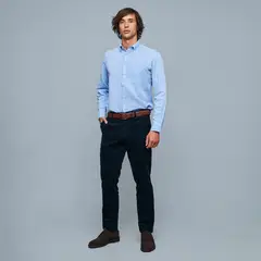 SAVILLE ROW - Pantalón Para Traje Formal Hombre