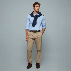 SAVILLE ROW - Pantalón Para Traje Formal Hombre