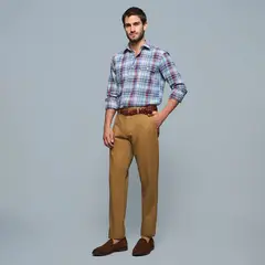 SAVILLE ROW - Pantalón Para Traje Formal Hombre