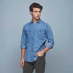 SAVILLE ROW - Camisa Manga Corta Algodón Hombre