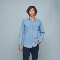 SAVILLE ROW - Camisa Manga Corta Algodón Hombre