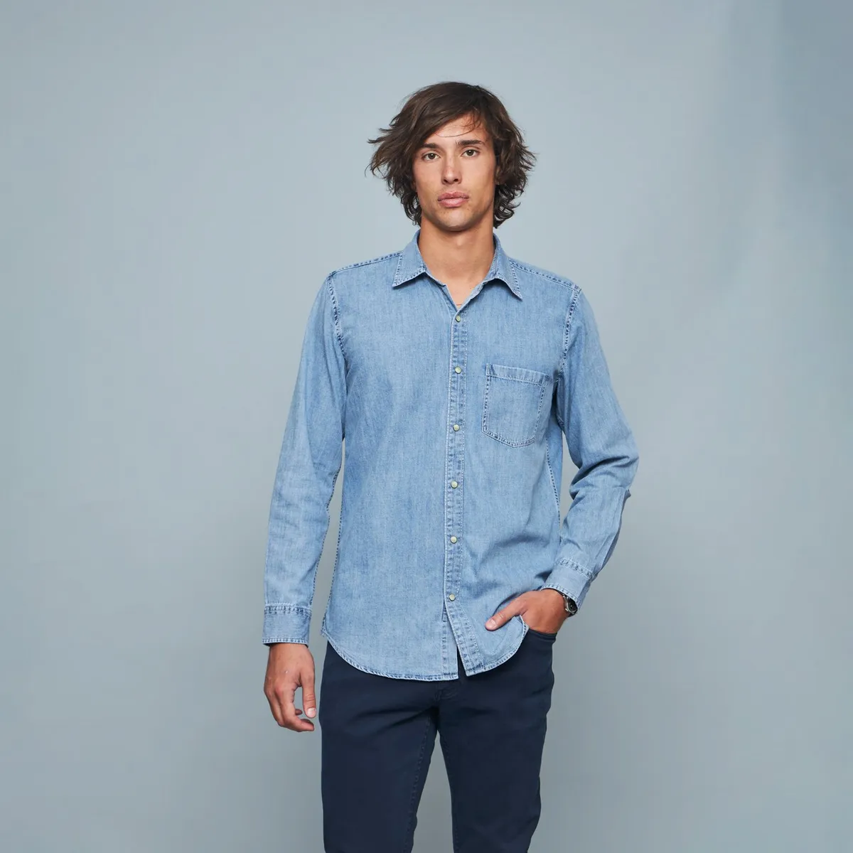 SAVILLE ROW - Camisa Manga Larga Algodón Hombre Saville Row