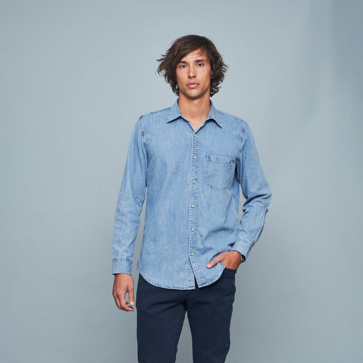 SAVILLE ROW - Camisa Manga Larga Algodón Hombre Saville Row