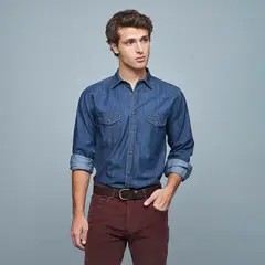 SAVILLE ROW - Camisa Manga Corta Algodón Hombre