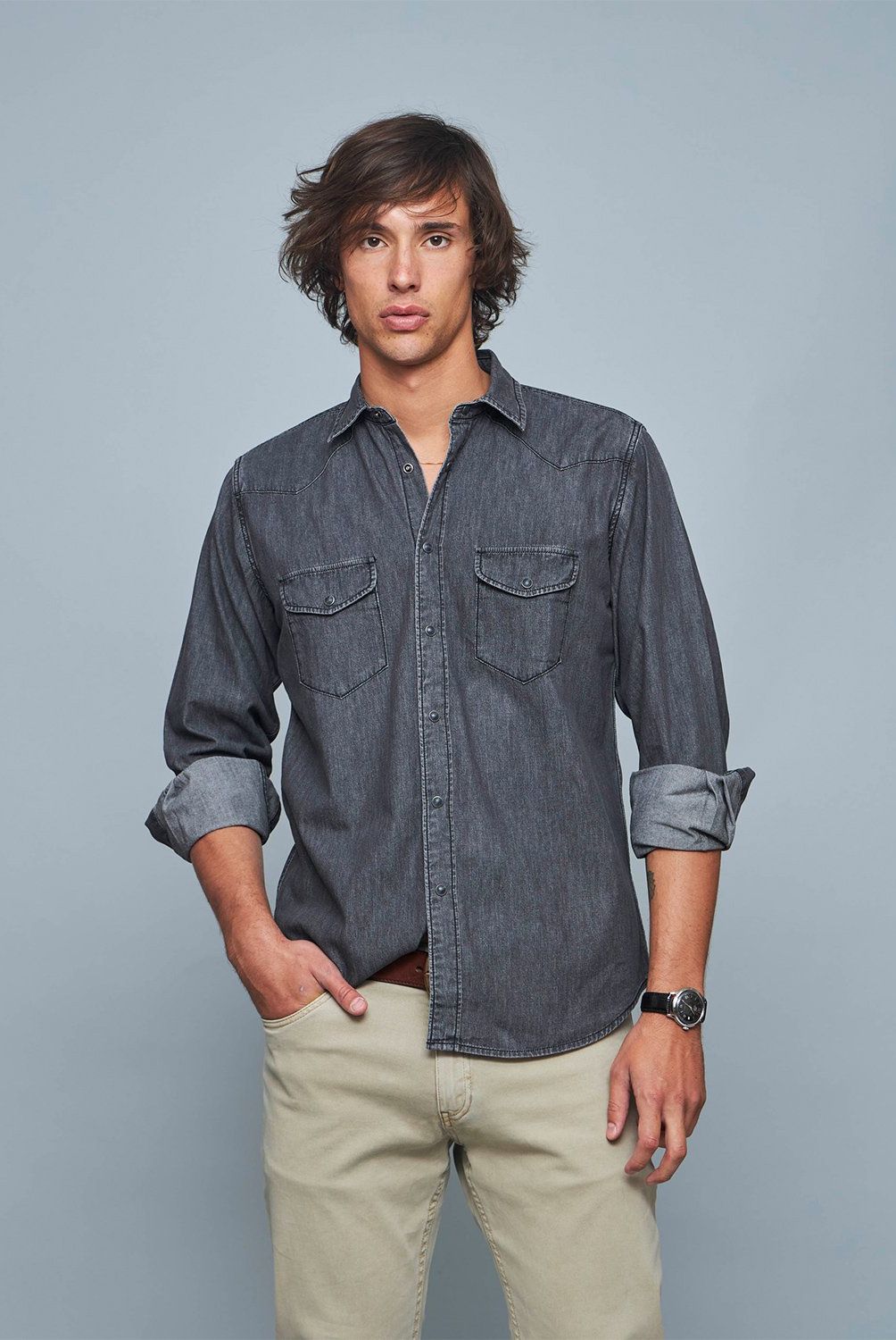 SAVILLE ROW - Camisa Manga Corta Algodón Hombre Saville Row