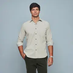 SAVILLE ROW - Camisa Manga Corta Algodón Hombre