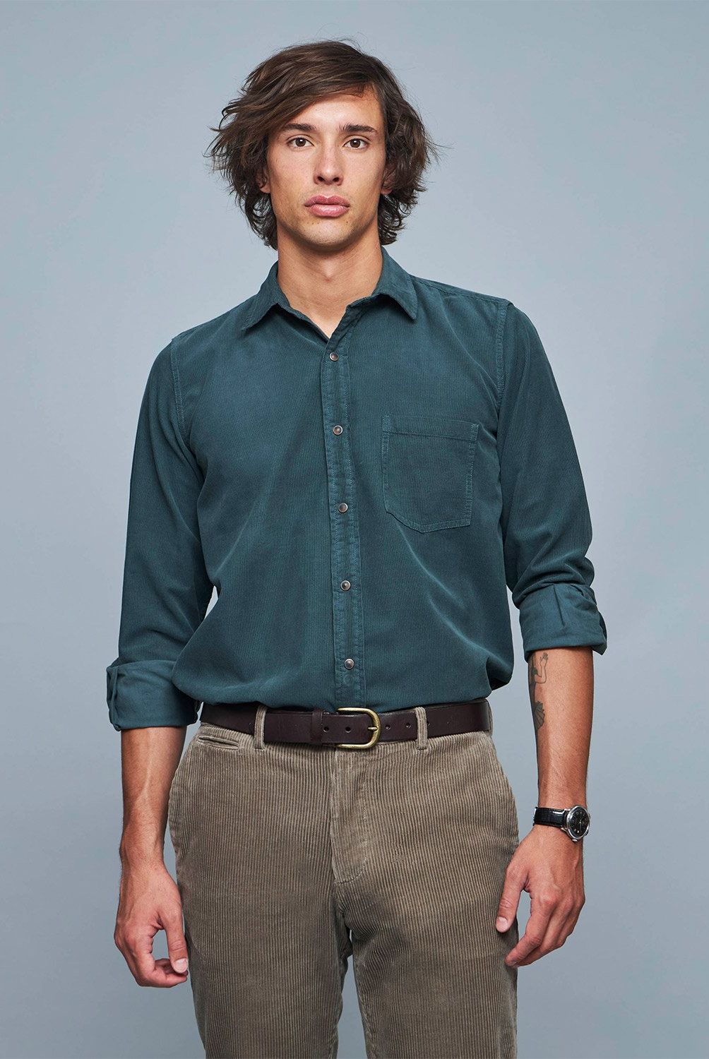 SAVILLE ROW - Camisa Manga Corta Algodón Hombre Saville Row