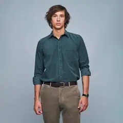 SAVILLE ROW - Camisa Manga Larga Algodón Hombre