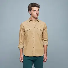 SAVILLE ROW - Camisa Manga Corta Algodón Hombre