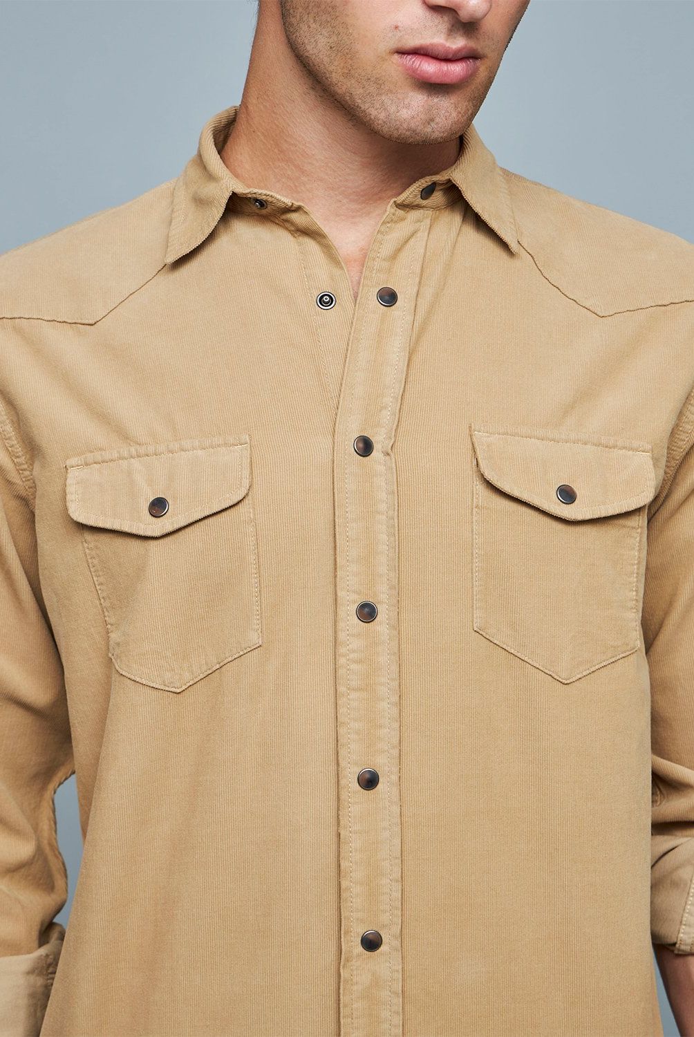 SAVILLE ROW - Camisa Manga Corta Algodón Hombre Saville Row