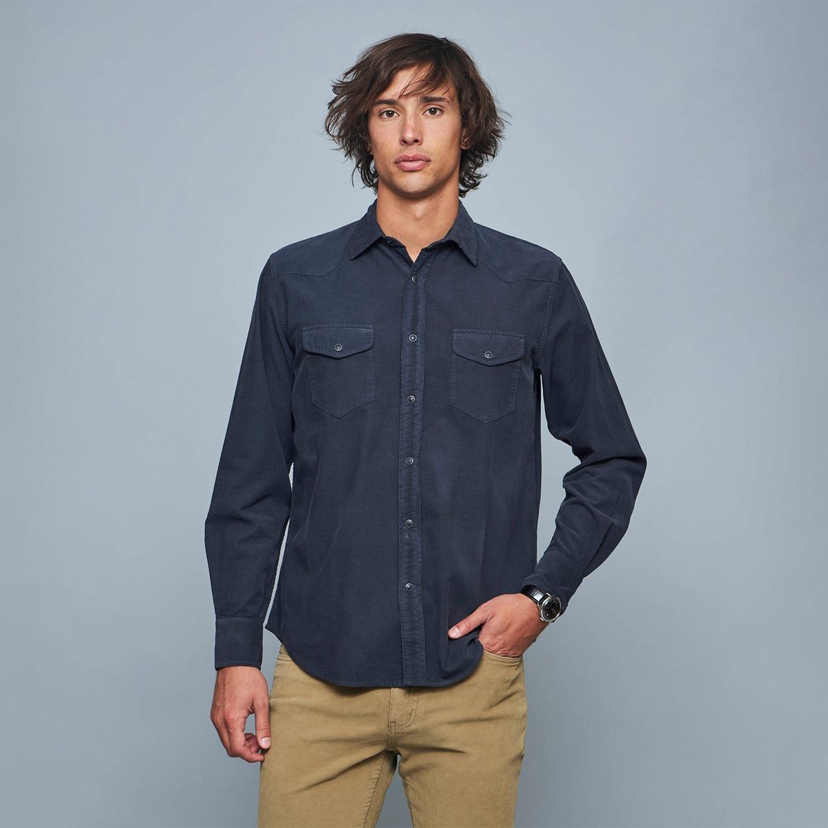 SAVILLE ROW - Camisa Manga Larga Algodón Hombre Saville Row