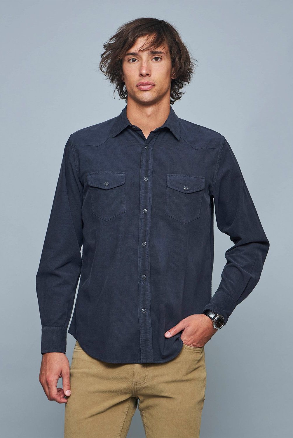 SAVILLE ROW - Camisa Manga Corta Algodón Hombre Saville Row