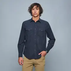 SAVILLE ROW - Camisa Manga Corta Algodón Hombre