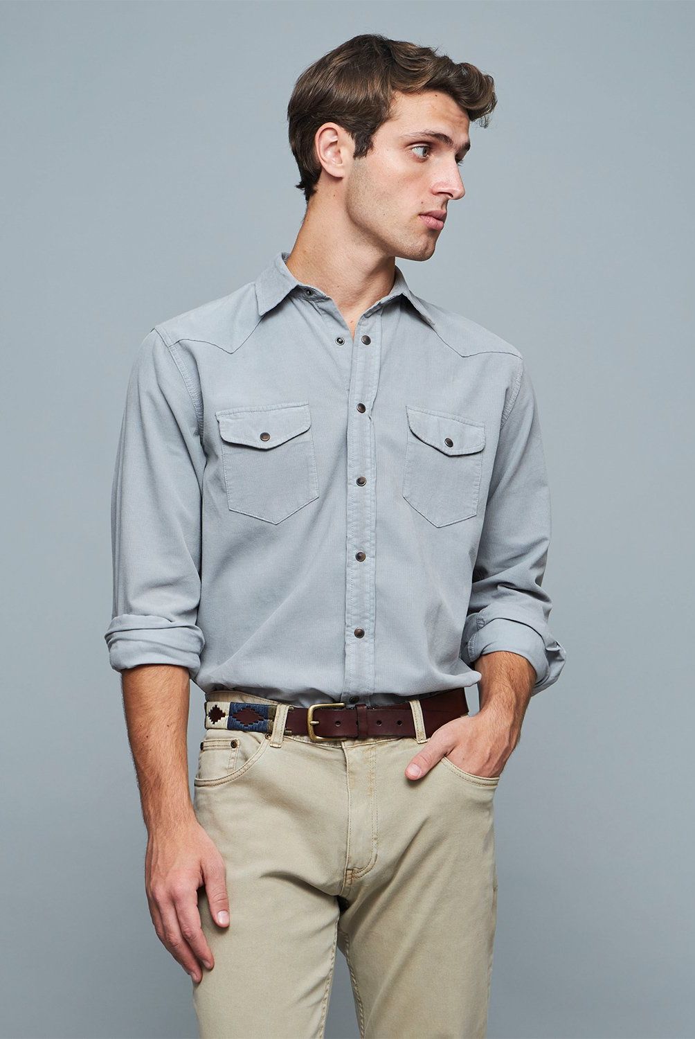 SAVILLE ROW - Camisa Manga Corta Algodón Hombre Saville Row