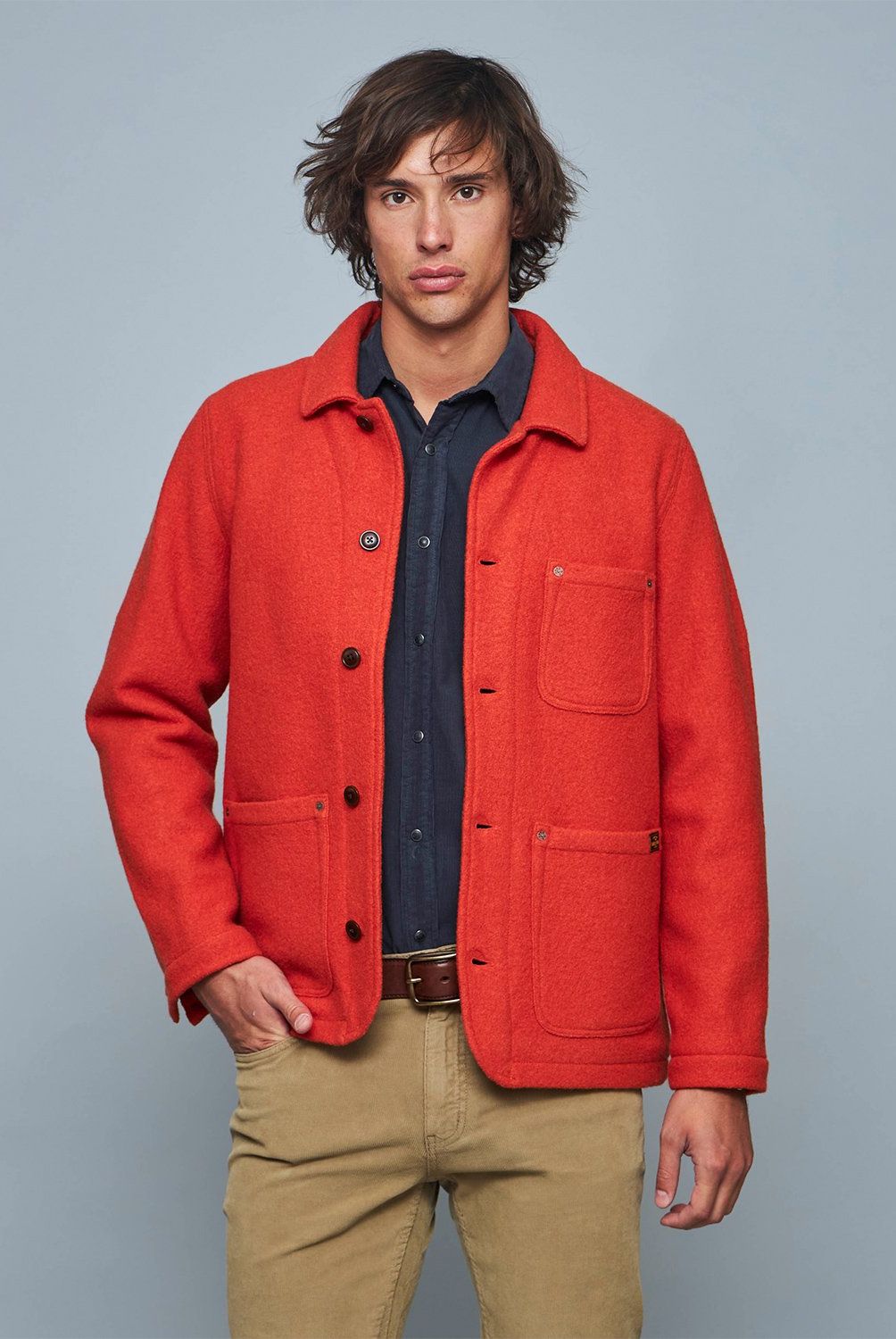 SAVILLE ROW - Casaca Lana Hombre Saville Row