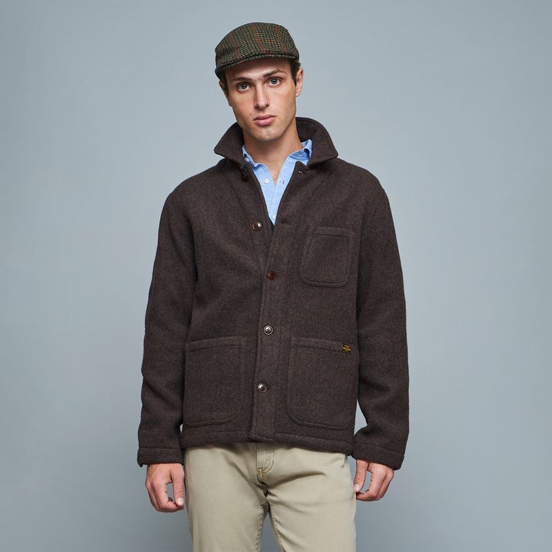 SAVILLE ROW - Casaca Lana Hombre Saville Row
