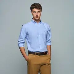 SAVILLE ROW - Camisa Manga Corta Algodón Hombre