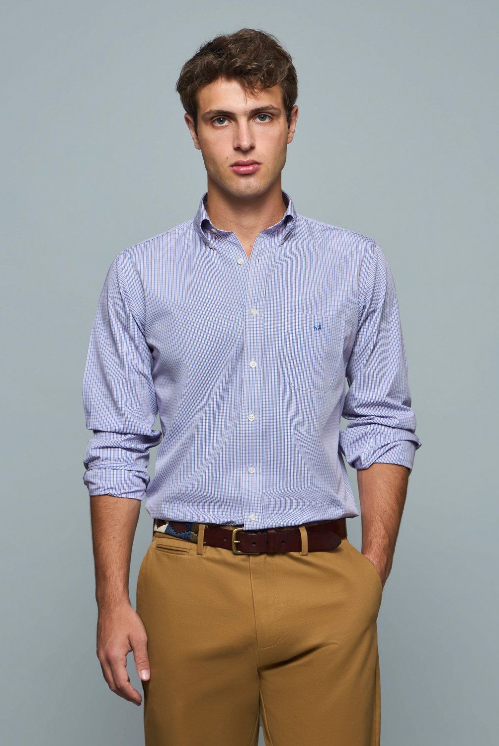 SAVILLE ROW - Camisa Manga Corta Algodón Hombre Saville Row