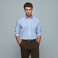 SAVILLE ROW - Camisa Manga Corta Algodón Hombre