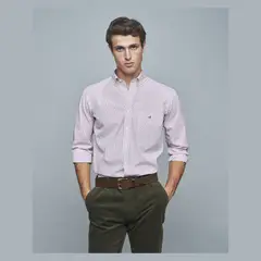SAVILLE ROW - Camisa Manga Corta Algodón Hombre