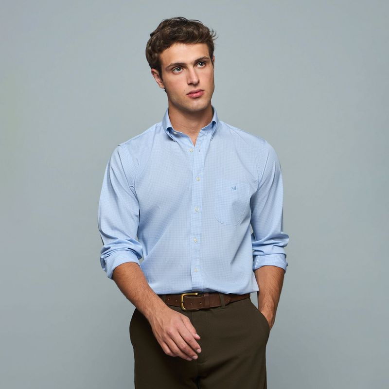 SAVILLE ROW - Camisa Manga Larga Algodón Hombre Saville Row