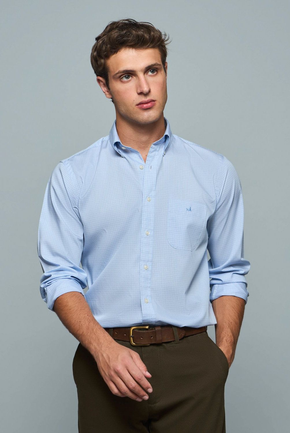 SAVILLE ROW - Camisa Manga Corta Algodón Hombre Saville Row