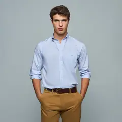 SAVILLE ROW - Camisa Manga Corta Algodón Hombre