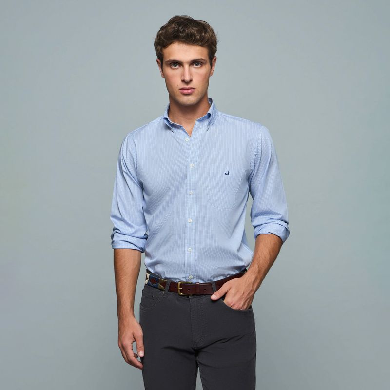 SAVILLE ROW - Camisa Manga Larga Algodón Hombre Saville Row