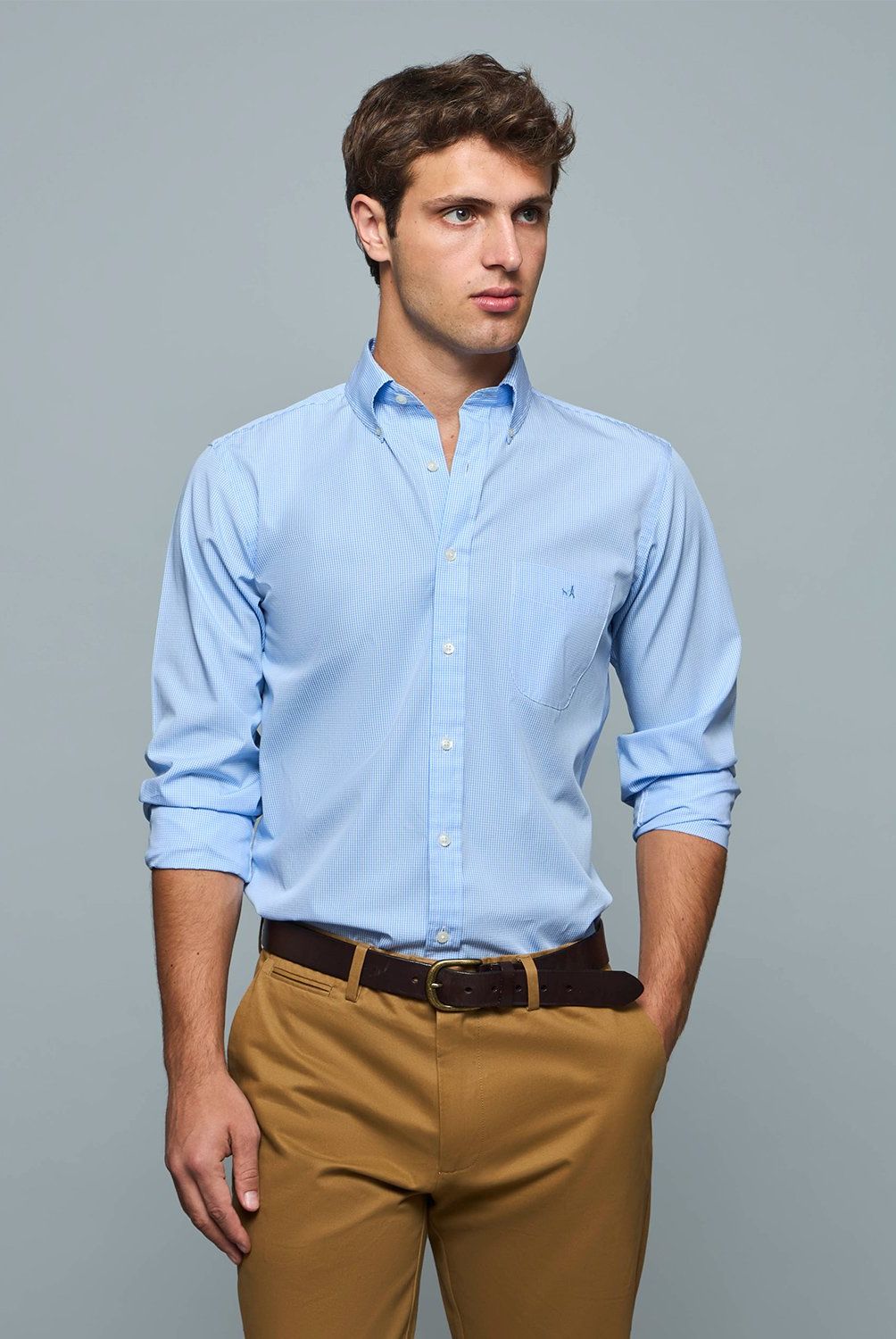 SAVILLE ROW - Camisa Manga Corta Algodón Hombre Saville Row