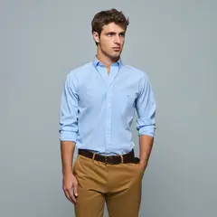 SAVILLE ROW - Camisa Manga Corta Algodón Hombre