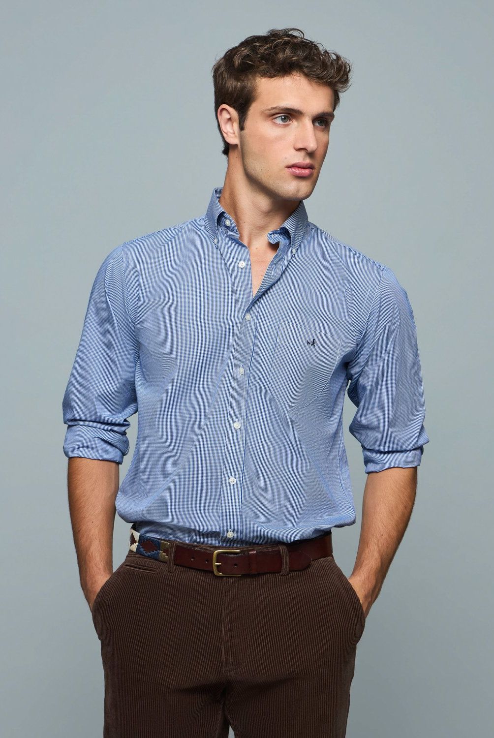 SAVILLE ROW - Camisa Manga Corta Algodón Hombre Saville Row