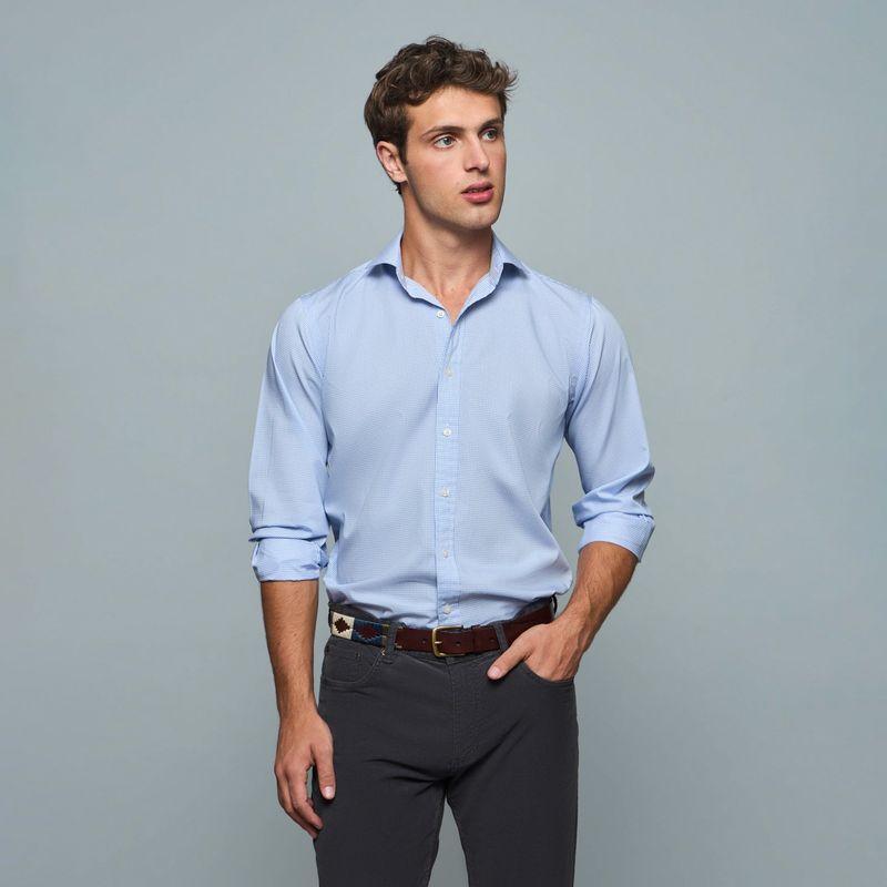 SAVILLE ROW - Camisa Manga Larga Algodón Hombre Saville Row