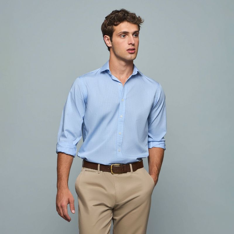 SAVILLE ROW - Camisa Manga Larga Algodón Hombre Saville Row
