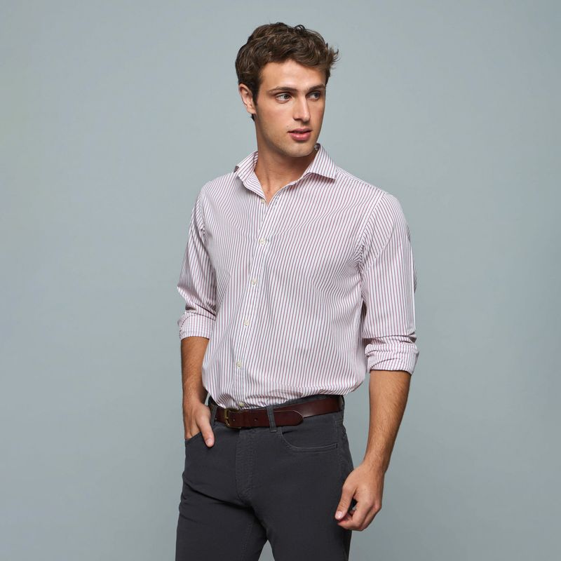 SAVILLE ROW - Camisa Manga Larga Algodón Hombre Saville Row