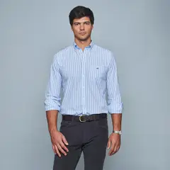 SAVILLE ROW - Camisa Manga Corta Algodón Hombre