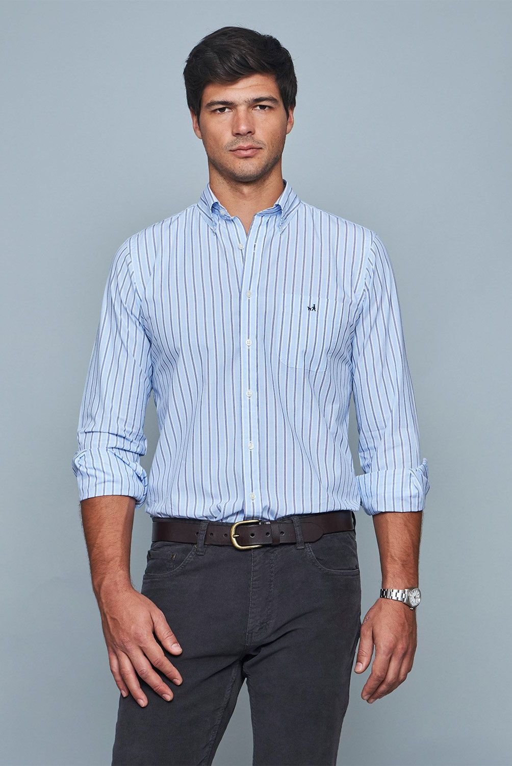 SAVILLE ROW - Camisa Manga Corta Algodón Hombre Saville Row