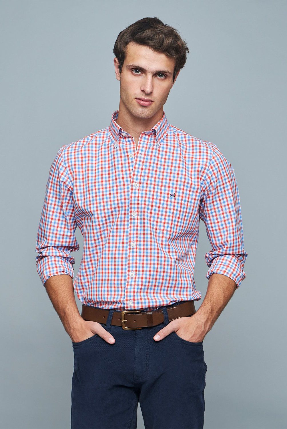 SAVILLE ROW - Camisa Manga Corta Algodón Hombre Saville Row
