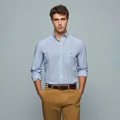SAVILLE ROW - Camisa Manga Corta Algodón Hombre