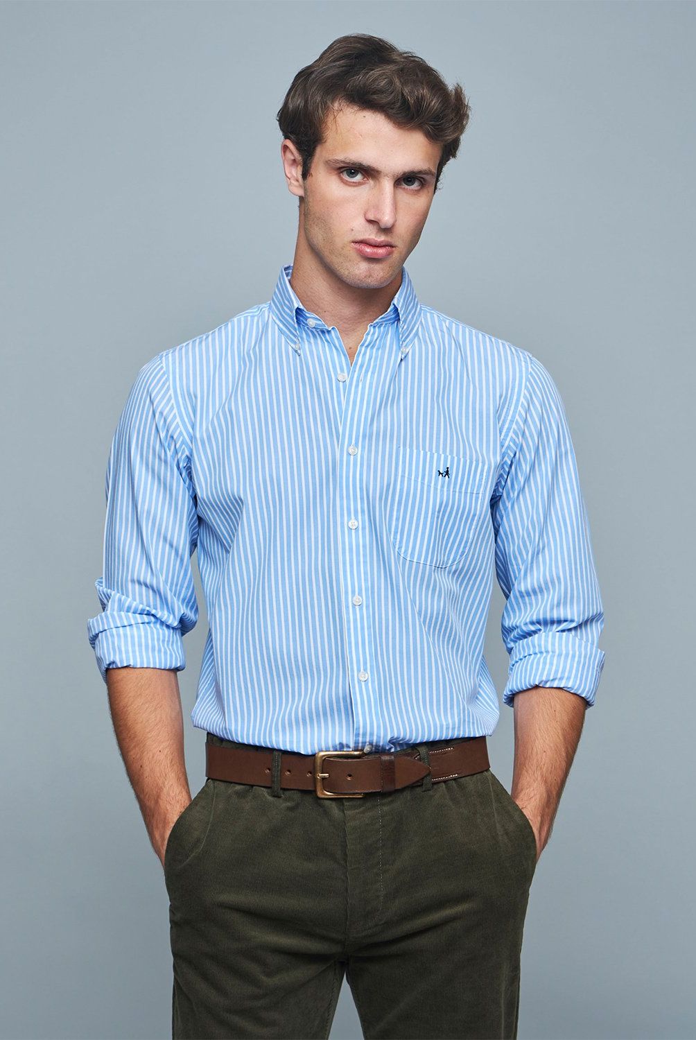 SAVILLE ROW - Camisa Manga Corta Algodón Hombre Saville Row