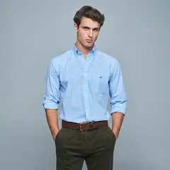 SAVILLE ROW - Camisa Manga Corta Algodón Hombre